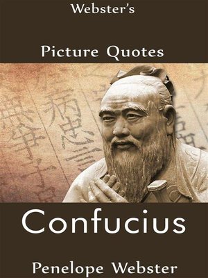 cover image of Webster's Confucius Picture Quotes